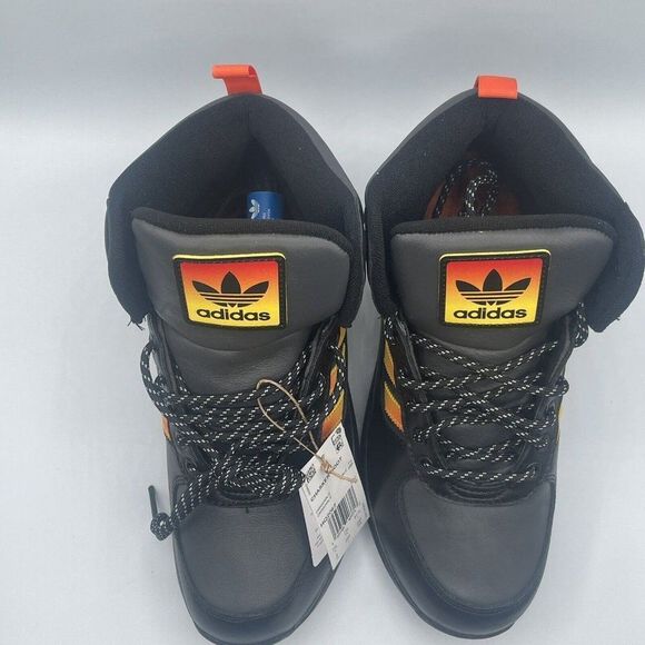 Adidas Originals Men\'s Chasker Black Orange Yellow Boots HQ2067 Size 8-10 main image 6